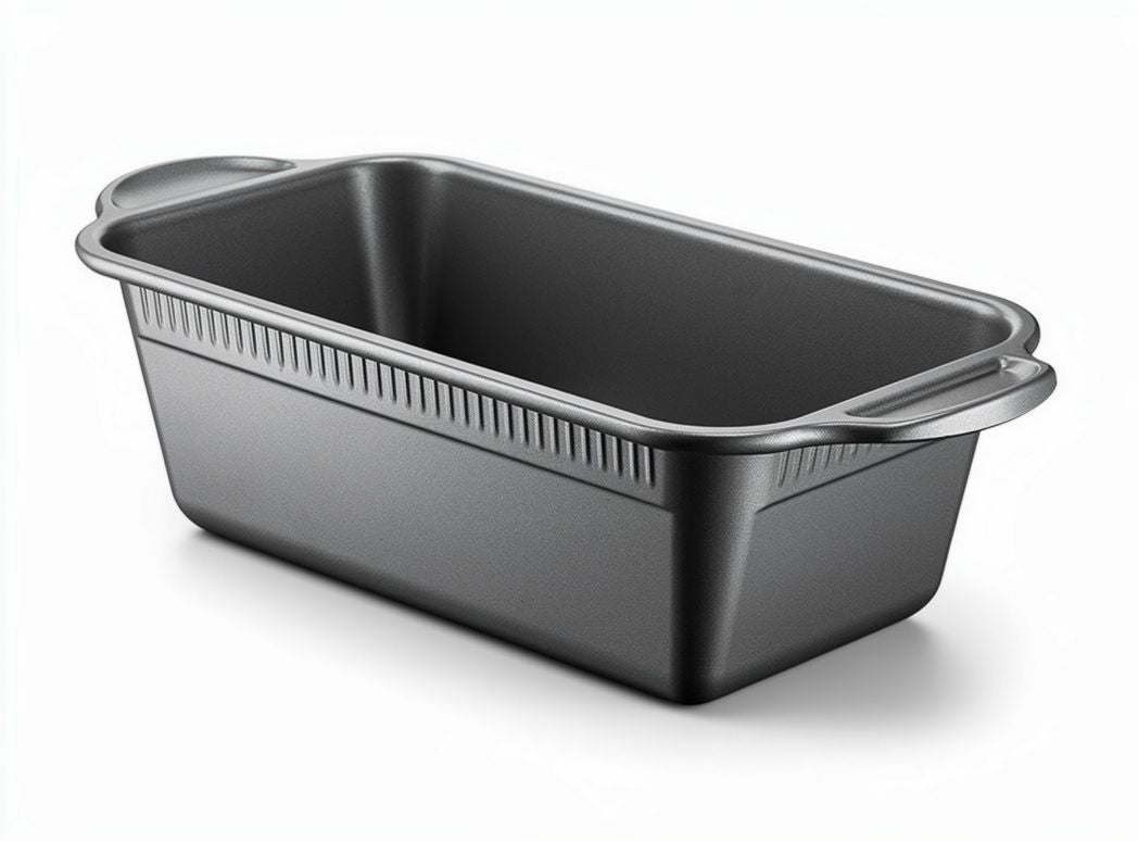 Bakken vorm 30 x 15 x 10cm van roestvrij staal met handgrepen en antiaanbaklaag